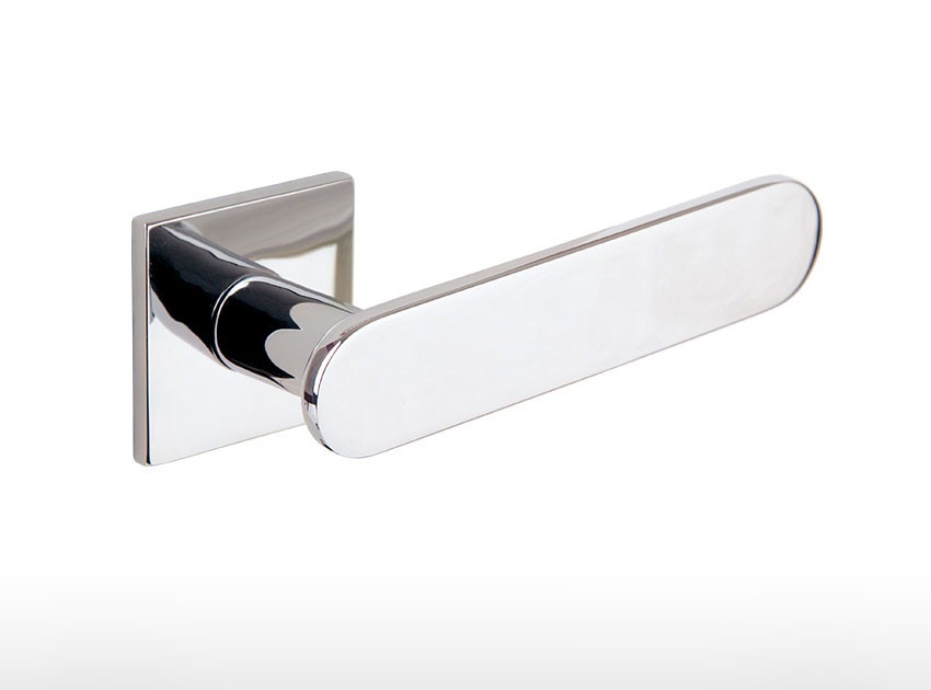 Door handle – 4006 5S Q  Bright Chrome